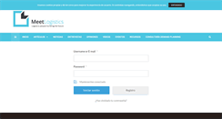 Desktop Screenshot of meetlogistics.com